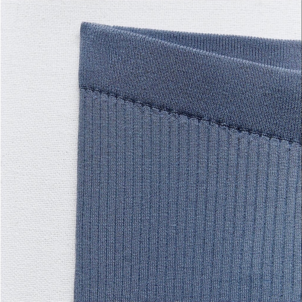 Zara Ribbed Pull-On Pants - Picture 3 of 8